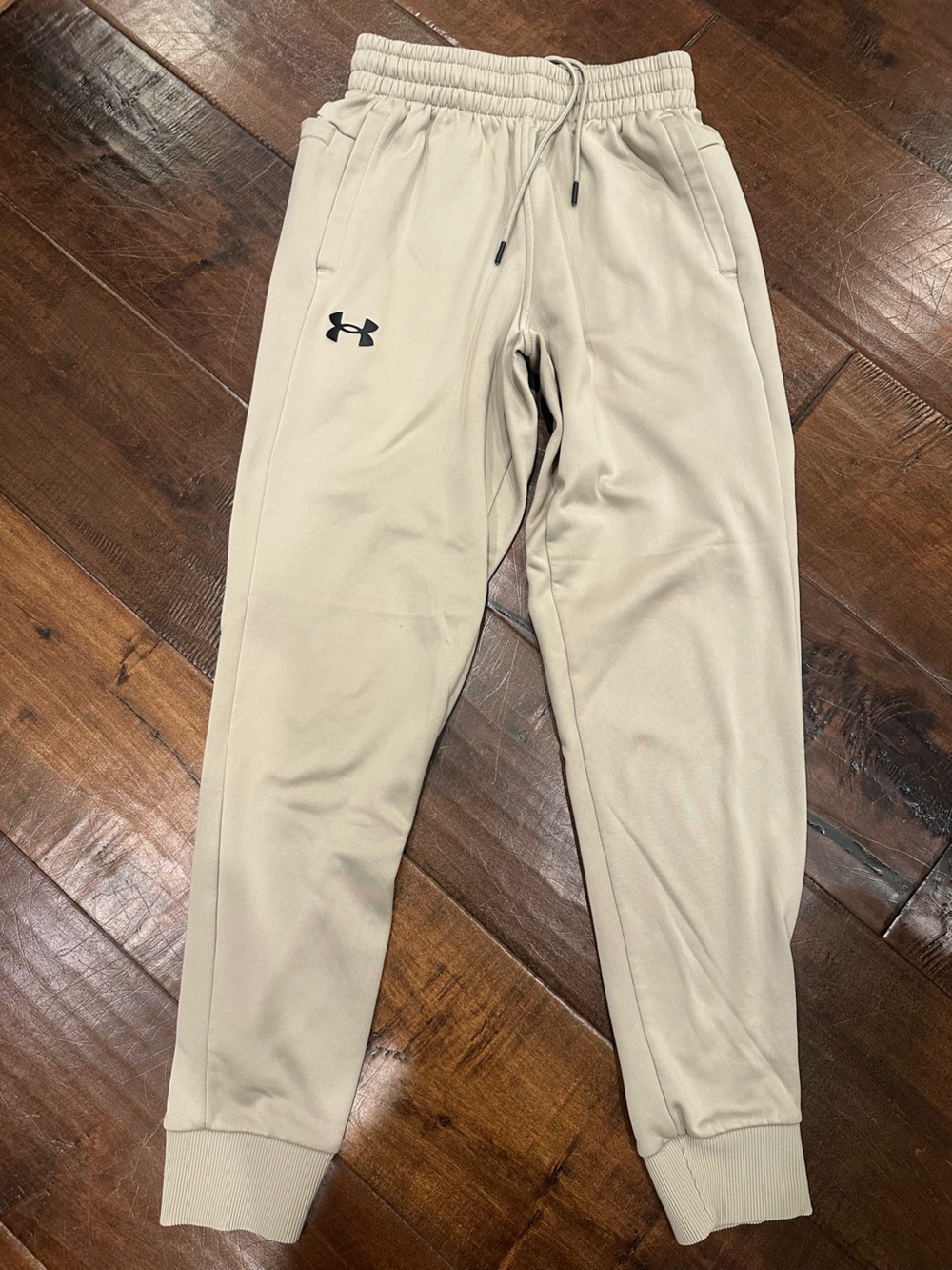 Under Armour Men's Light Beige Jogger Sweatpants